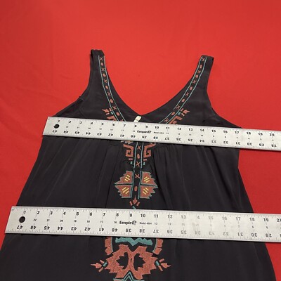 Willow & Clay Black Embroidered Dress Size Small | eBay