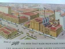 Vintage Postcard. Home of Schiltz, beer that made Milwaukee famous. Wisconsin.