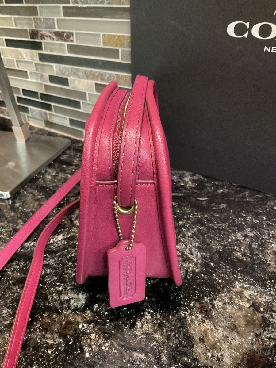 バッグ COACH Signature Accessory Pouch Pink Bag Coach Pink Signature Accessory Pouch Handbag Used | eBay