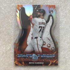 2026 Bowman Chrome Power Chords RARE DIE-CUT INSERT PC-16 Bryce Eldridge, RC