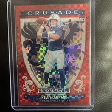 2025 Panini Rookies & Stars - Crusade Riley Leonard #18 Red Plaid (RC)
