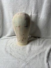Vintage Canvas/Cloth Mannequin Head~Hat/Wig Makers Mold~COOL!