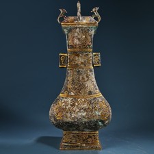 Old Bronze Vase