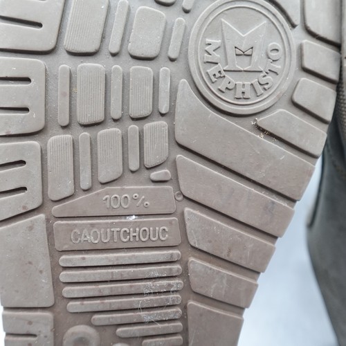 Mephisto Runoff Shoes Mens Size 13.5 Narrow Gray Leather Walking Comfort Casual - Picture 14 of 14