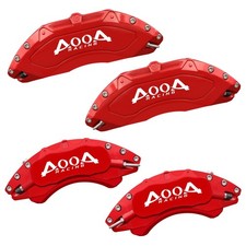 Racing Brake Caliper Covers Red White Logo Buick Envision 2021-2026 Front Rear