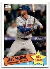 2020 Topps #85AS-45 Jeff McNeil 1985 Topps Baseball 35th Anniversary All-Stars