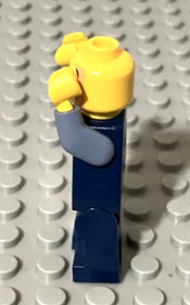 LEGO Castle Minifigure: Crown King w/ Cape (cas332) Fantasy Era 7094