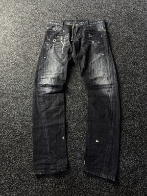 RARE pants Dsquared2 distressed Denim Skinny Y2k style Men s 44 / W31 L29 Size