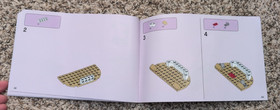 lego friends instruction manuals (No Bricks) # 3933, 41127, 41392, 41390 Lot