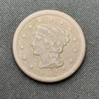 Photo of a 1852-P Large Cent from an eBay listing that sold on Jul 22, 2026