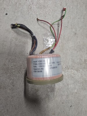 VDE0551 TRANSFORMER PRI 220/230/240V SEC 15V