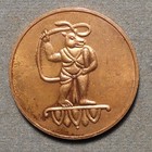 E006 Fort Worth, Texas, B. Max Mehl, Numismatist, Good Luck Be With You Lasso — photo 1
