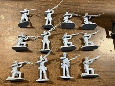 Conte Collectibles 1/32nd scale Alamo Shako Mexicans figure lot #6