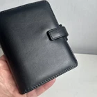 Filofax Identity Pocket Organiser Black Faux Leather with Inserts