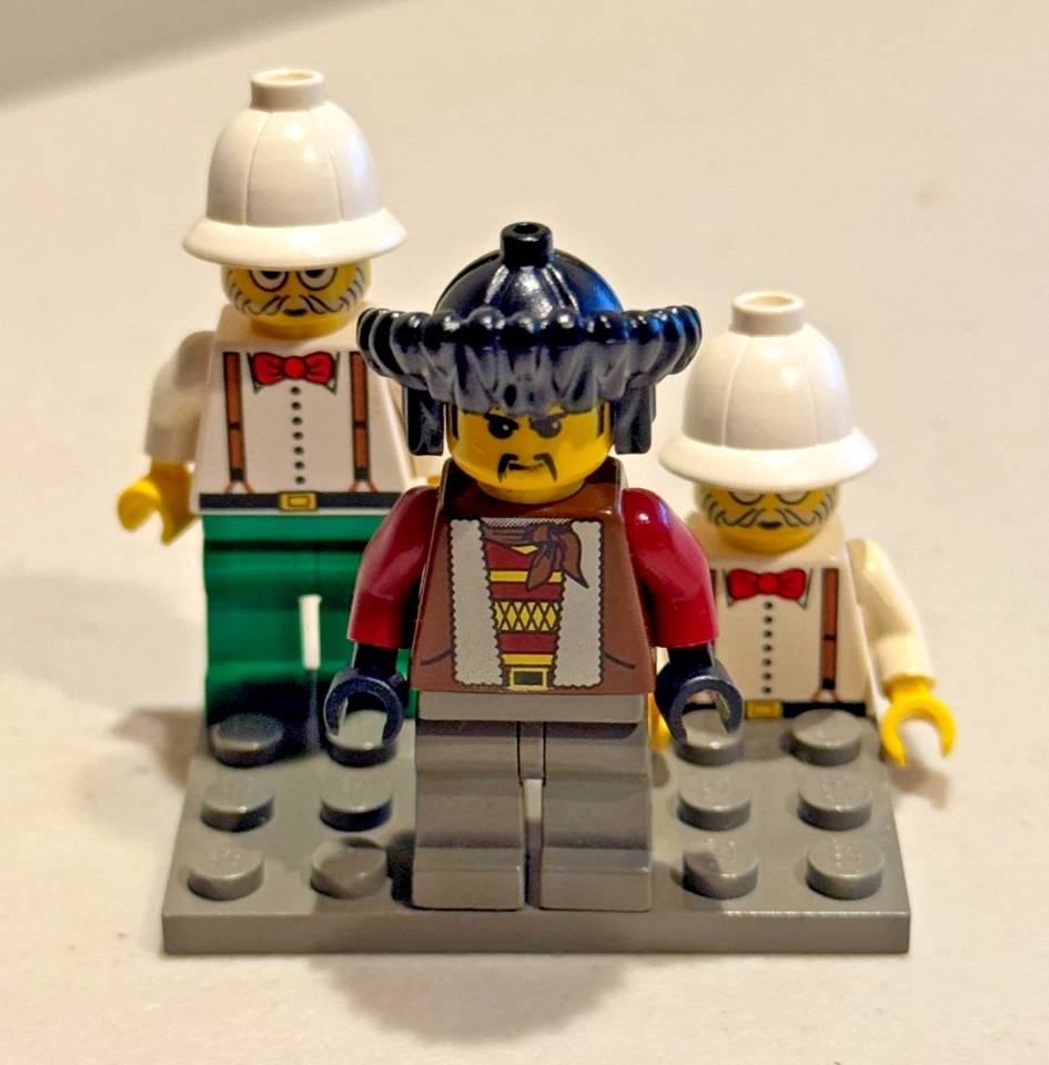 Lego Johnny Thunder Barron Von Barron Minifi Paquete (Ver Dic) Foto 3 de 4