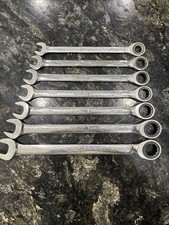 Snap On OEXRM 10mm-17mm (Missing 15mm) 7 Piece Ratchet Wrench Set Metric