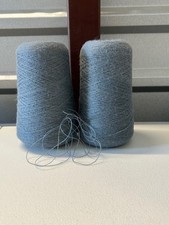 Lot 2 Cone Spool LACE 2/24 SOFT Pure Peruvian Alpaca Yarn 1lb 3oz 540gr 4013 D