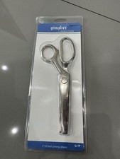 Gingher 7 1/2" Pinking Shears for Sewing and Crafts with full lifetime warranty