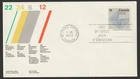 Canada #585p, World Science, Tagged, Official First Day Cover, FDC 1972