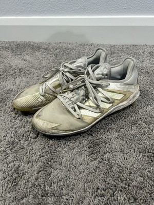 Adidas X Ghosted Soccer Cleats Silver/Gold Design