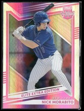 2022 Panini Elite Extra Edition #103 Nick Morabito Pink