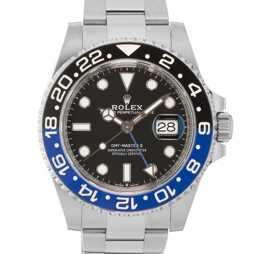 ROLEX GMT Master-II 126710BLNR Oyster Warranty 2024 Box/Paper