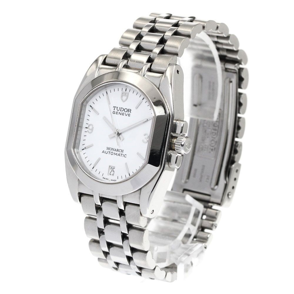 TUDOR Monarch 33100 White Dial Automatic [Crown Defect - Repair