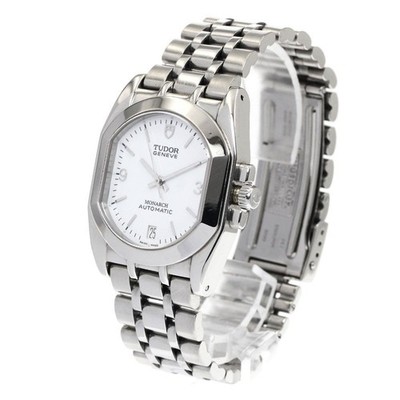 TUDOR Monarch 33100 White Dial Automatic [Crown Defect - Repair Required]