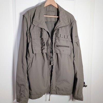 Northland Professional 2in1 Outdoor Jacke Weste Herren XL Khaki Vintage