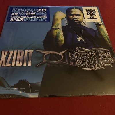 Xzibit Restless Vinyl RSD Record Store Day 2026 Black Blue Marbled Double Vinyl