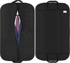 2 Porta Abiti Da Viaggio 100X60Cm - Borsa Porta Abiti Antipolvere Adatta per App