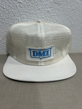 NOS Vintage DMI K Products Mesh Size S/M SnapBack Trucker Hat Free Shipping