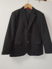 Boys suit size 6 black Gioberti
