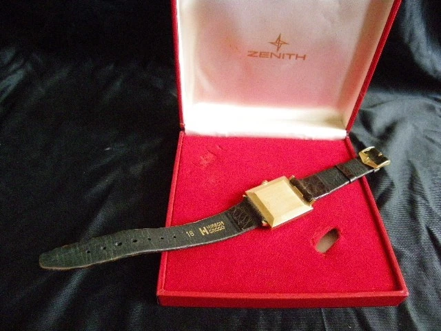 montre or jaune ZENITH mécanique - Bild 3 von 4