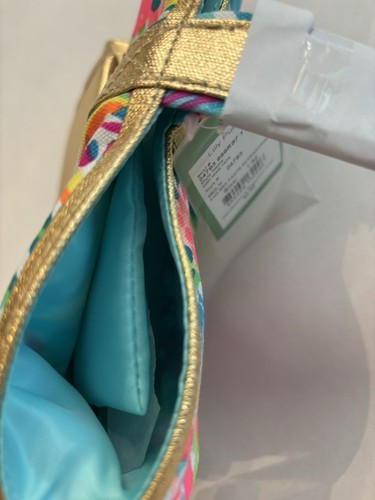 Pantaloni da mare Lilly Pulitzer nuovi con etichette GWP Wine Tote Fan - Foto 7 di 7