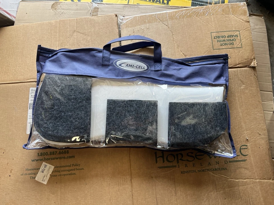 Media almohadilla inglesa blanca Lami Cell Shim nueva con etiquetas Foto 2 de 3