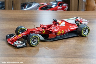 1:24 Ferrari SF70H No.5 Sebastian Vettel 2017 F1 Season - Diecast