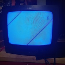 RCA 13" CRT TV E13309 COLOR TELEVISION NO REMOTES