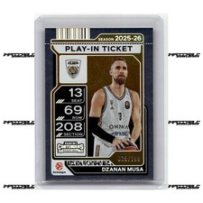 2025-26 Panini Contenders EuroLeague - Play-In #45 Dzanan Musa /299