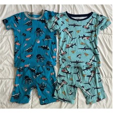 Kid's Ocean Theme Summer Pajamas Bundle Size 6