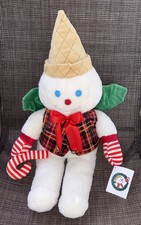 2020 Mr Bingle Plush 25  In Plaid Vest Holding Candy Cane Christmas New Orleans