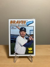 Topps 2024 Heritage Drake Baldwin Braves All-Star Rookie Base Set #209