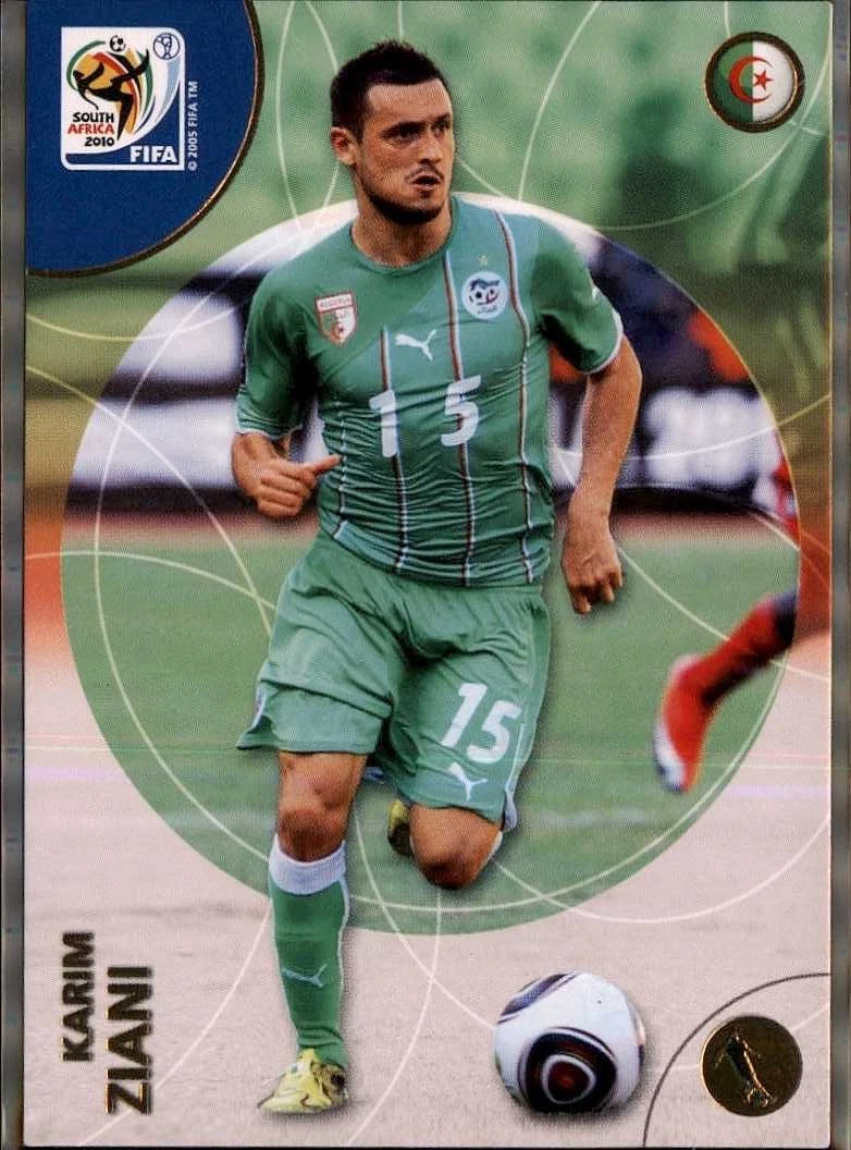 Panini Soccer Algeria Sports Trading Cards & Accessories 2010