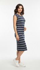 Banana Republic Women's Dress Stretch Sleeveless Stripes Multicolor Size 6