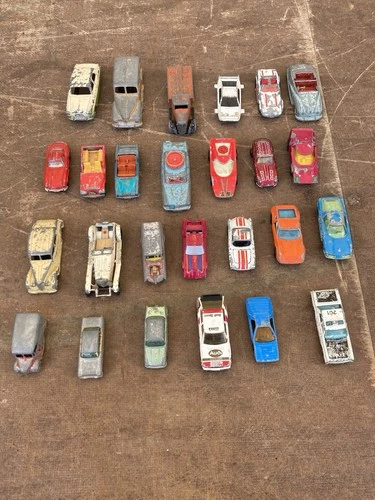 Vintage Die Cast Cars Bundle – Corgi, Dinky, Matchbox, Husky Collectable Toys