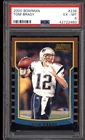 2000 Bowman New England Patriots Tom Brady #236 RC PSA 6 NICE CARD
