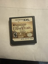 Professor Layton and the Curious Village Nintendo DS Game Cartridge Tested