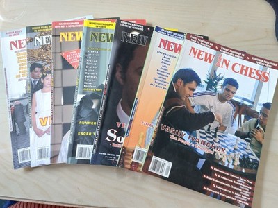 NEW IN CHESS MAGAZINE   7  AUSGABEN aus 2007  Nr.  1  + 3 + 4 + 5 + 6 + 7 + 8