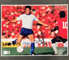 Paul Caligiuri signed USA 8.5x11 photo 1990 World Cup autograph Beckett BAS