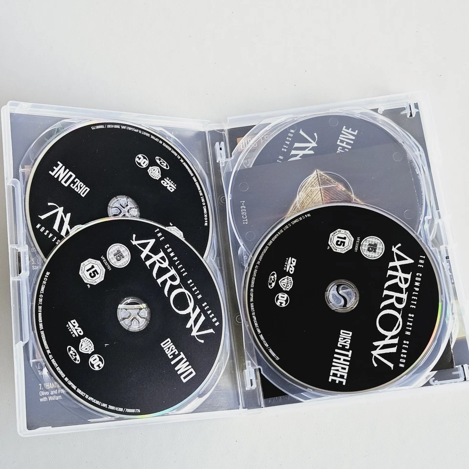 Arrow DC Comics Series DVD Boxset Bundle Lot Seasons 1 First, 3 Third & 6 Sixth  - Image 2 of 4